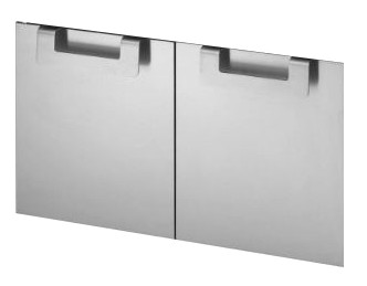 2 Unterbau Türen – 700 x 400 x 20 mm – Serie 650