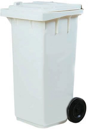 Abfallbehälter - Mülltonne – Polyethylen – getrennte Sammlung – 100 L – Rollendurchmesser 20 cm