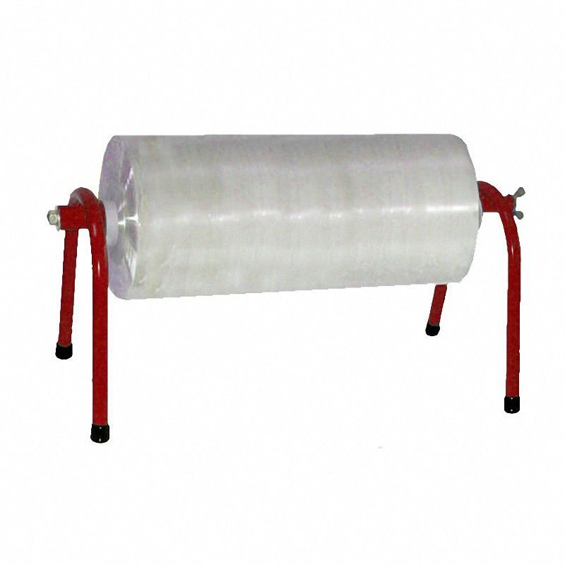 Abrollständer für Schlauchfolien und Folien bis 40kg und Breite 40 bis 107cm rot