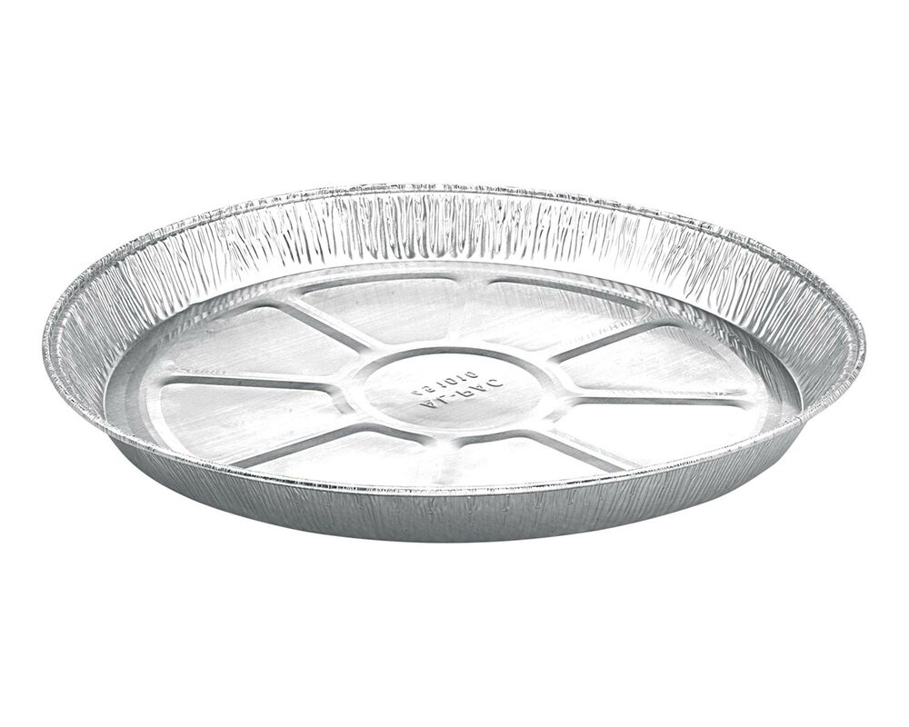ALU Grill- Back- Servier- und Pizzateller rund 1010 ml- O 271x22mm- 100 Stk-