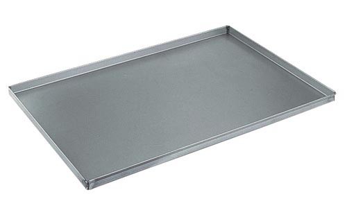 Aluminisierte Backblech - B 60 cm x T 40 cm x H 2 cm