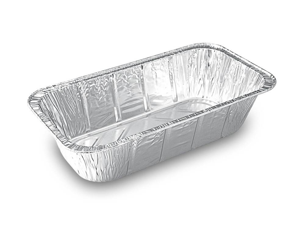 Aluschale Backform Auflaufform stehender Rand 295 x 150 x 80mm- 50 Stk-