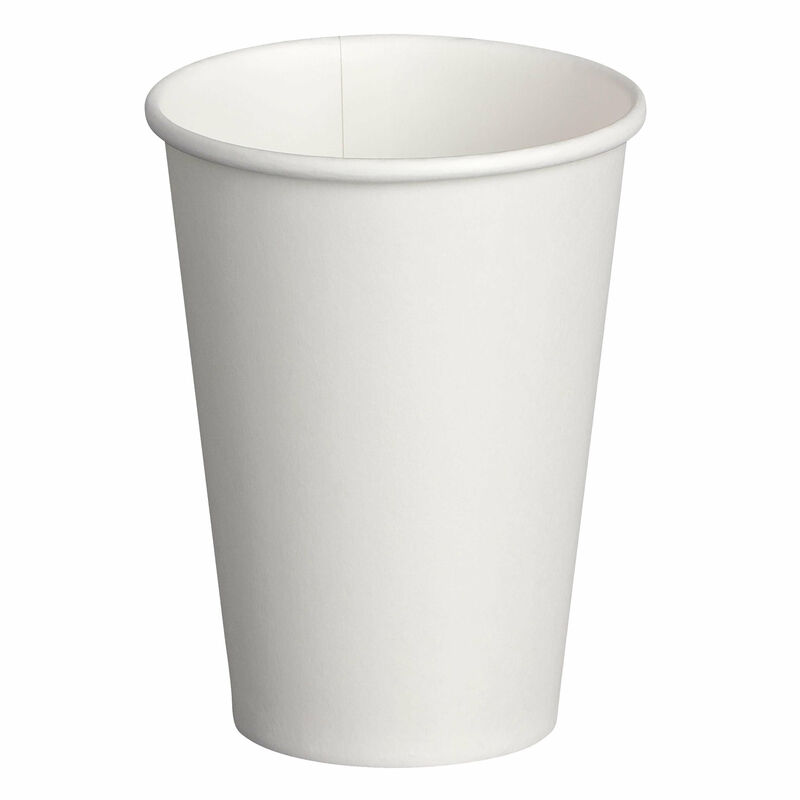 Automatenbecher Kaffeebecher 70-3mm O- weiss- Pappe beschichtet- 180 ml 100 Stk-