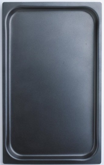 Backblech  quadratisch  Aluminium mit Antihaftbeschichtung  GN1-1  530 mm x 325 mm x 20 mm