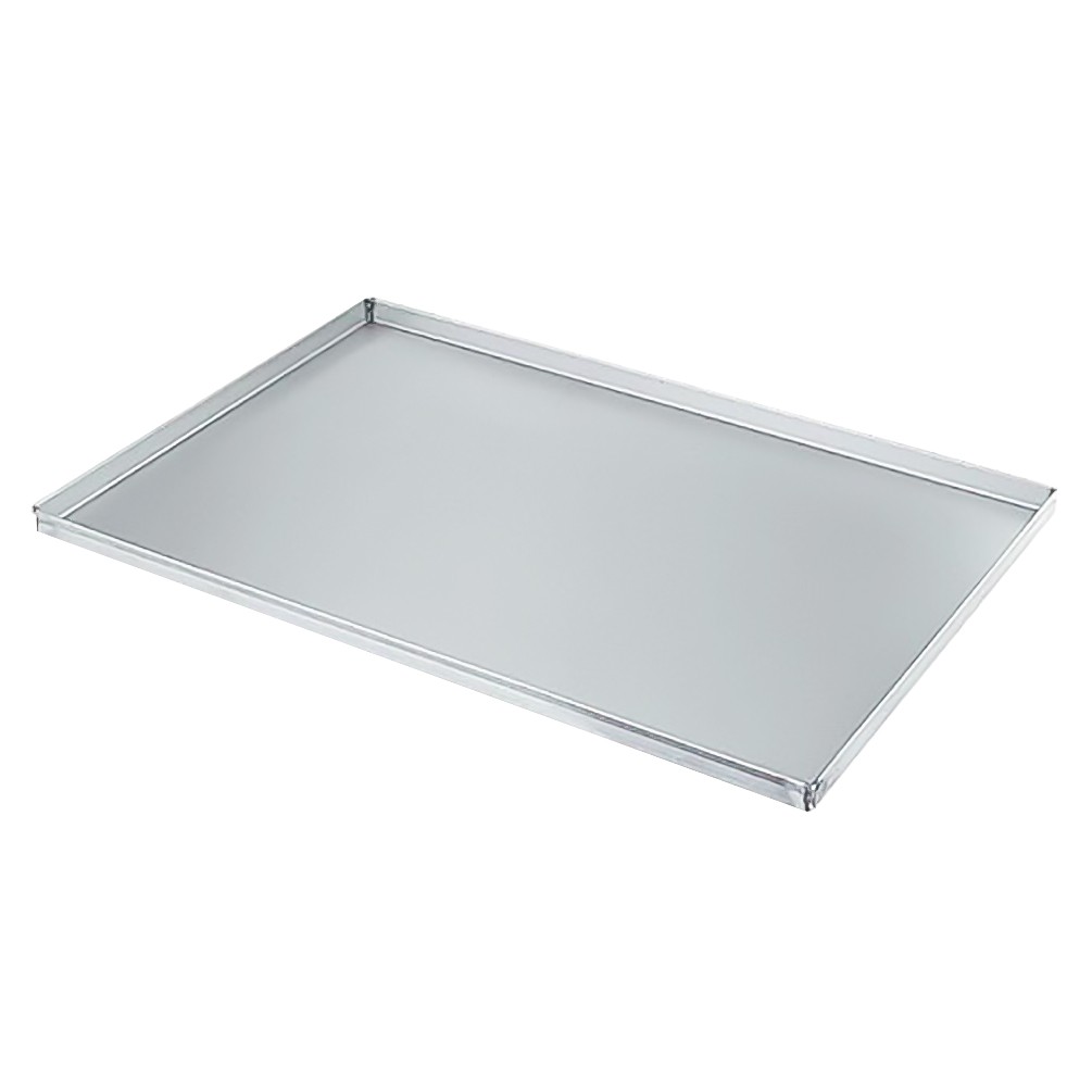 Backblech  quadratisch  Aluminiumblech  600 mm x 400 mm x 40 mm