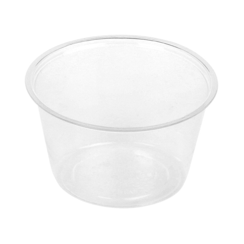 BIO Dressingbecher rund 90ml Hhe 4-1 cm O 70mm Biokunststoff (PLA) 100 Stk-