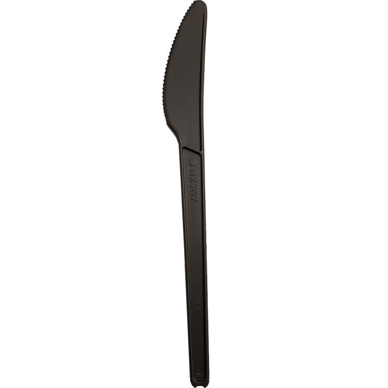 BIO Messer aus CPLA- schwarz- 16-6cm- 50 Stk-