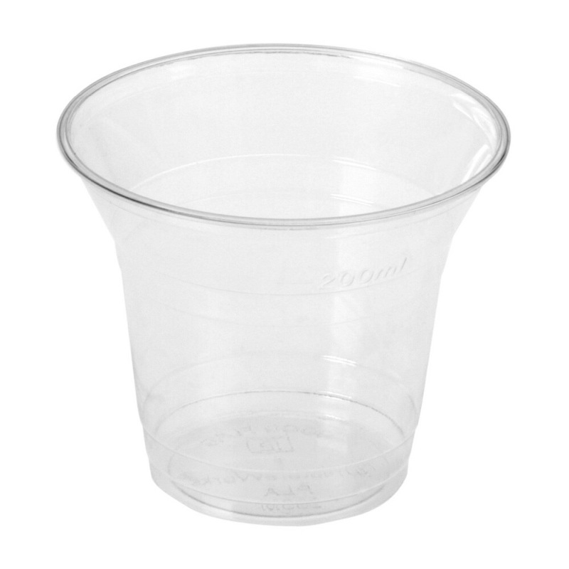 BIO Salat Shaker 200 ml O 96 mm Bio-Kunststoff (PLA) 50 Stk-