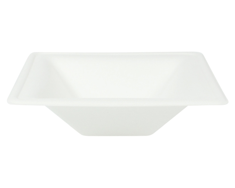 BIOLOGIC Schale Schssel 340ml 16x16cm Zuckerrohr kompostierbar 50 Stk-