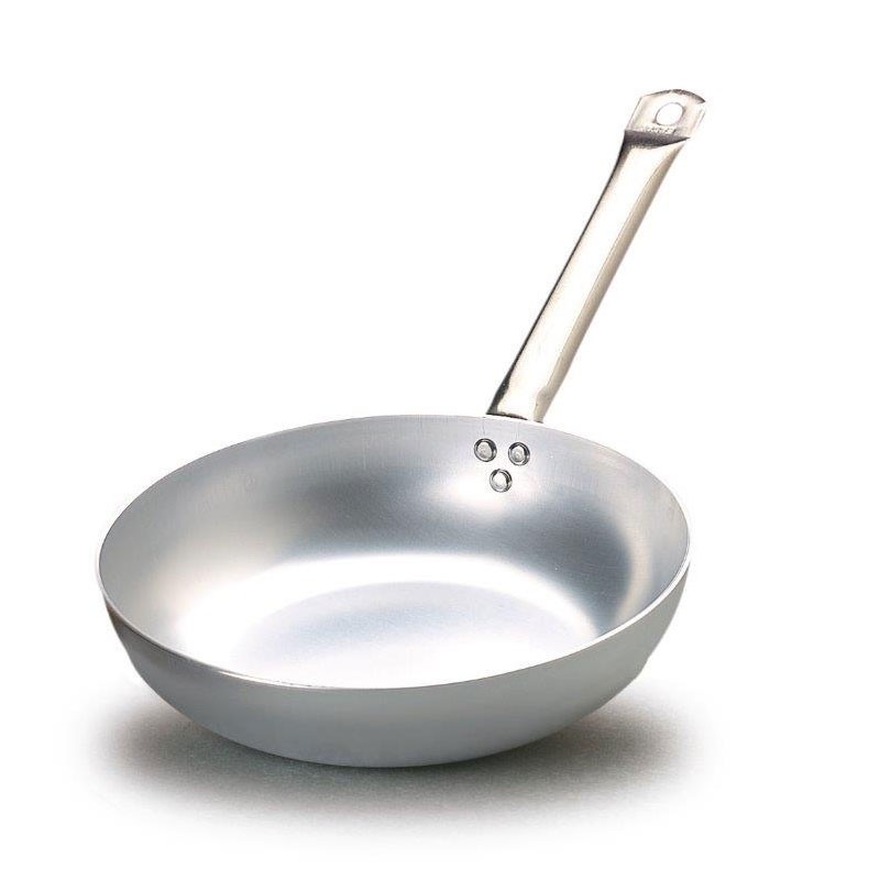Bratpfanne  Aluminium  Edelstahlstiel  Durchmesser 32 cm  Hhe 5-5 cm