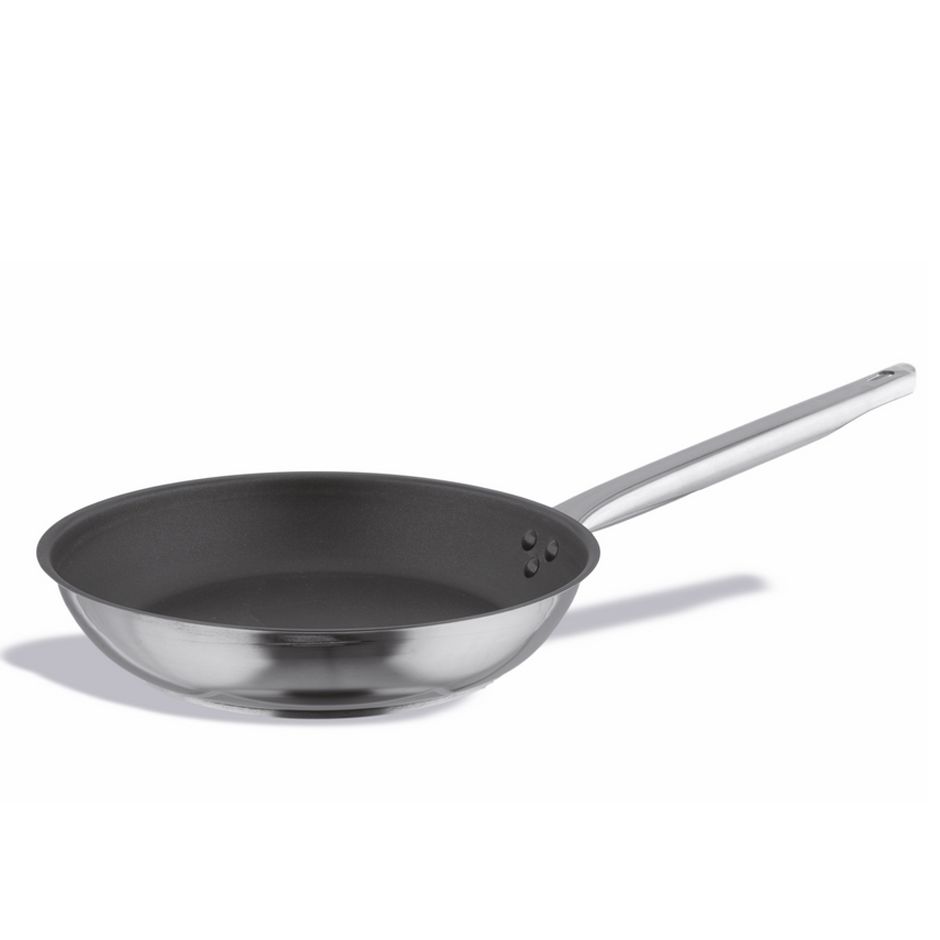 Bratpfanne  Edelstahl  Antihaftbeschichtung  Durchmesser 26 cm  Hhe 5 cm