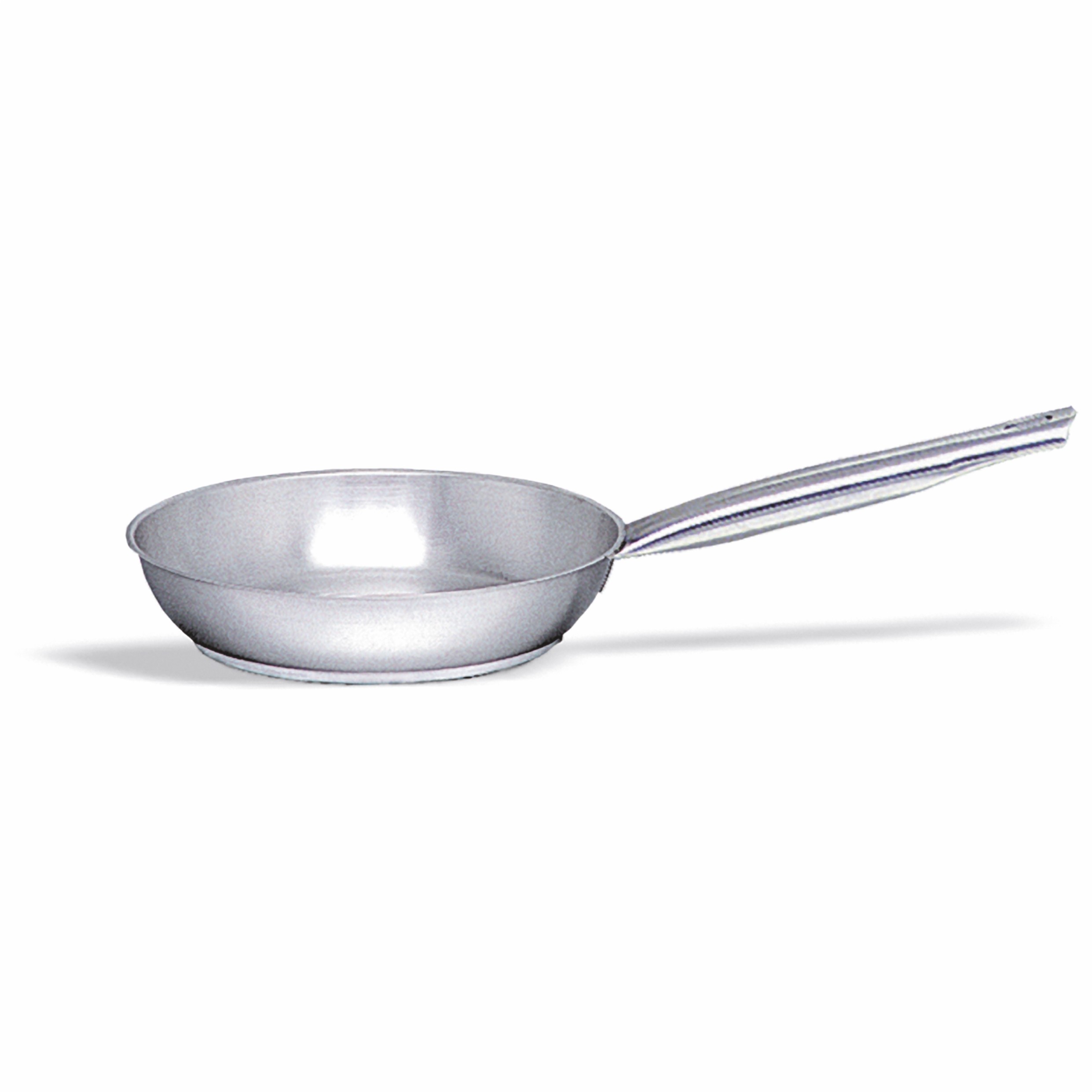 Bratpfanne  Edelstahl  Durchmesser 36 cm  Hhe 6 cm