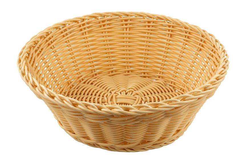 Brotkorb  rund  Rattan  synthetisch