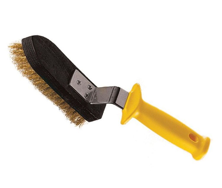 Brste fr Grills  Messing  B 6 x T 28 x H 13 cm