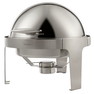 Chafing Dish  rund  Edelstahl  Brenner