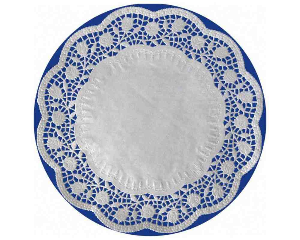 Deko-Tortenspitzen- Tortenunterlagen rund O 10 cm- 500 Stk-