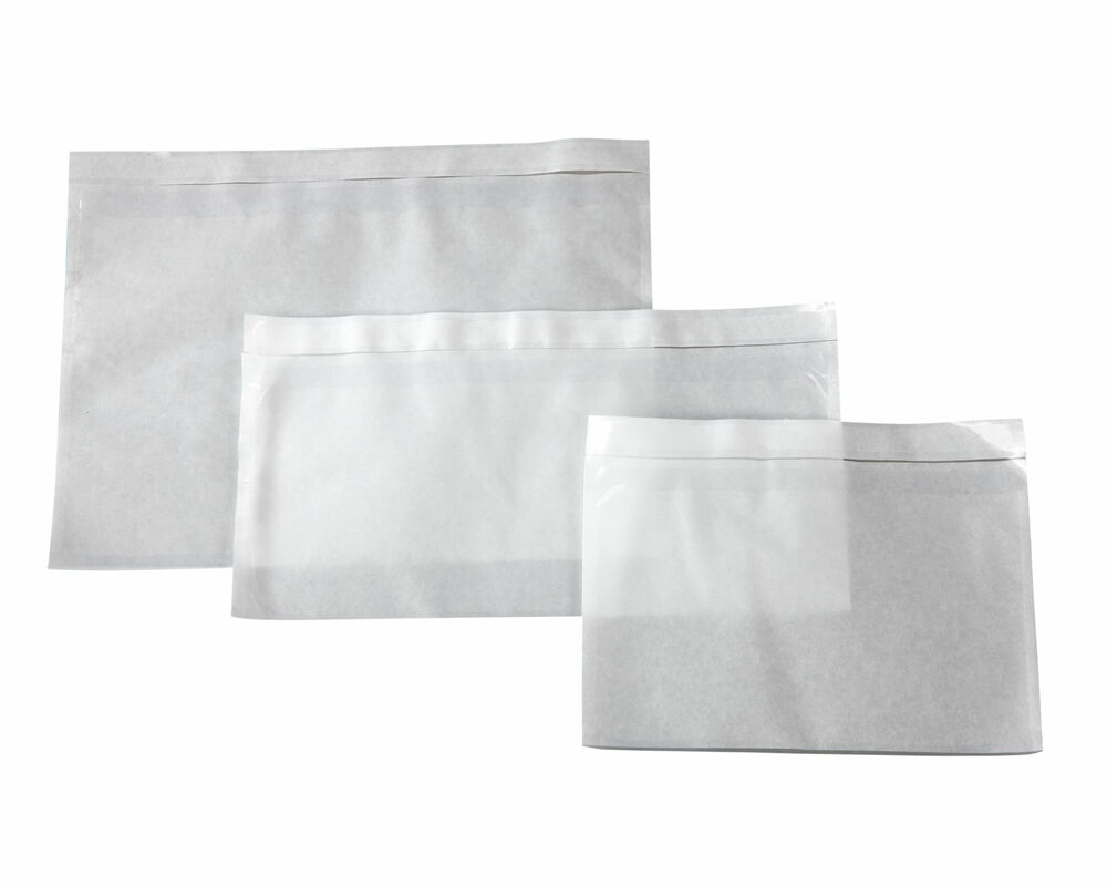DOCUFIX Dokumententaschen -transparent ohne Druck- C4 325x235+25mm- 250 Stk-
