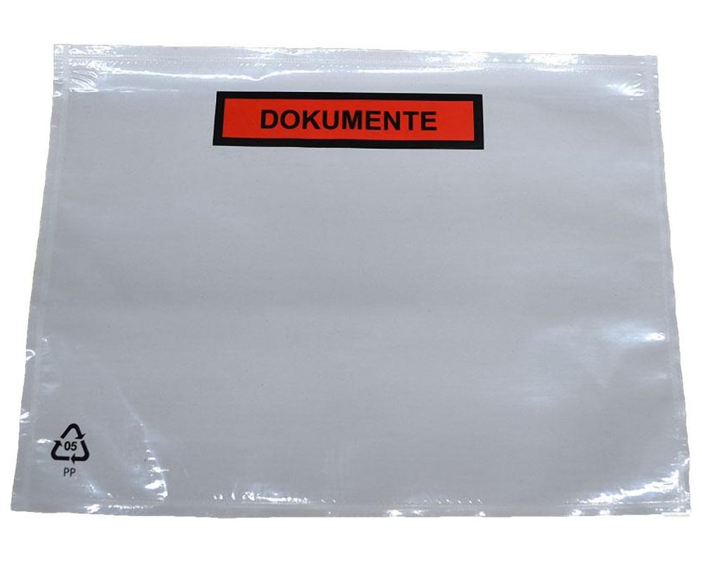 Dokumententaschen Begleitscheintaschen -Dokumente- C5 235x175mm 1000 Stk-