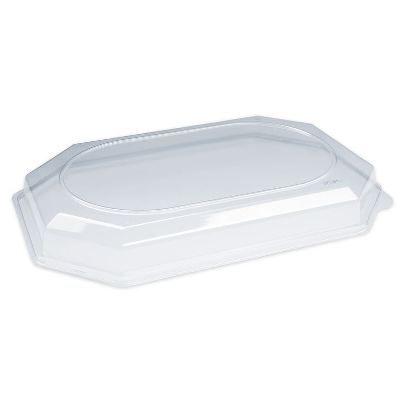 Domdeckel rPET klar fr Catering-Platte WX-74955- 10 Stk-