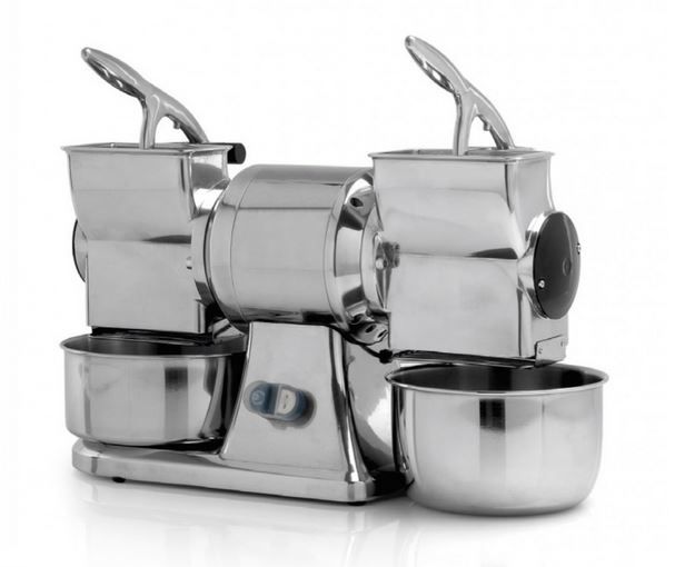 Doppel-Ksereibe  dreiphasig  Stundenproduktion 70 Kg