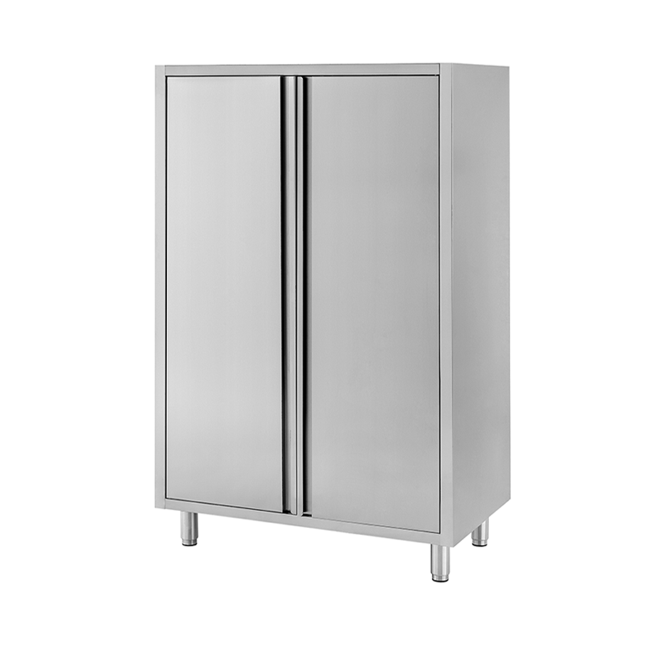 Edelstahl  Schrank  Universal  2 Flgeltren  3 Zwischenbden  B 1000 mm x T 700 mm x H 1800 mm