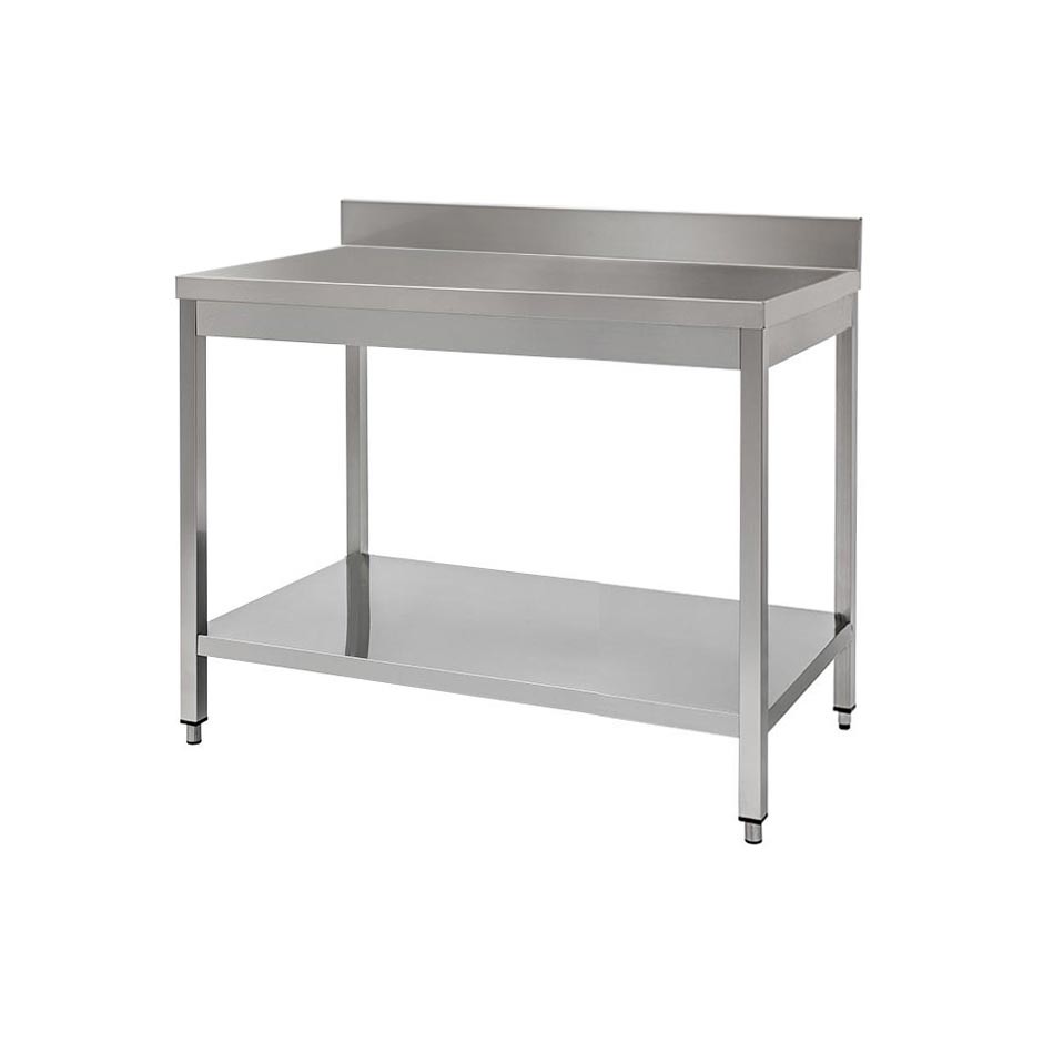 Edelstahltisch 1 Grundboden Aufsatz B 900 mm x T 600 mm x H 950 mm