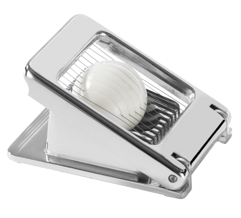 Eierschneider  Edelstahl  B 10 cm x T 8 cm x H 3 cm