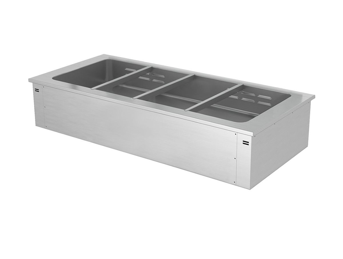 Einbau  Bain Marie  Beckenhhe 230 mm  Abmessungen B 1460 x T 640 x H 315 mm