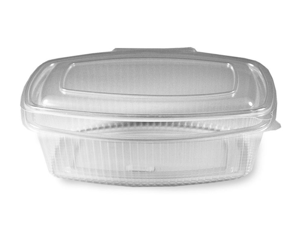 Feinkostbecher klar mit angehngtem Deckel 750 ml PP- 50 Stk-
