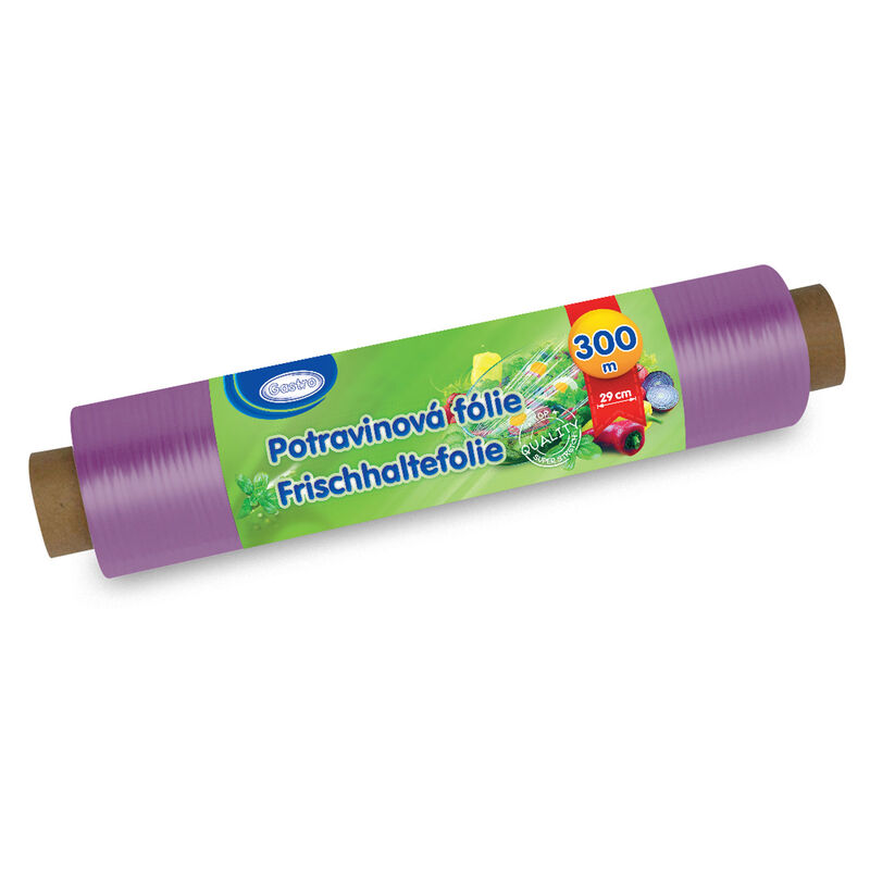 Frischhaltefolie Haushaltsfolie aus PVC- 29 cm x 300 m- einzeln verpackt