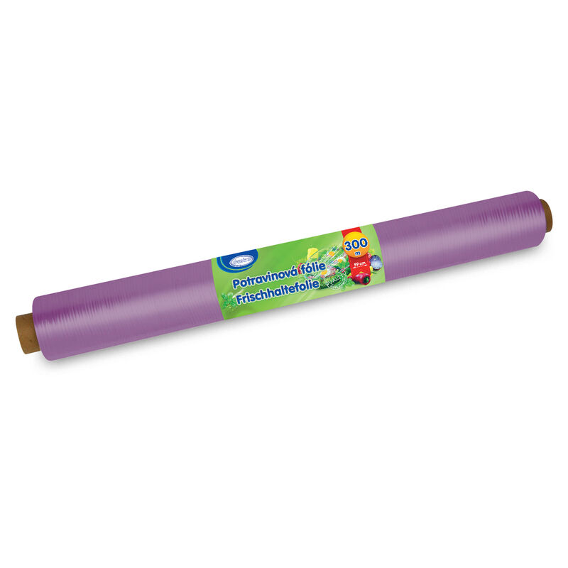 Frischhaltefolie Haushaltsfolie aus PVC- 59 cm x 300 m- einzeln verpackt