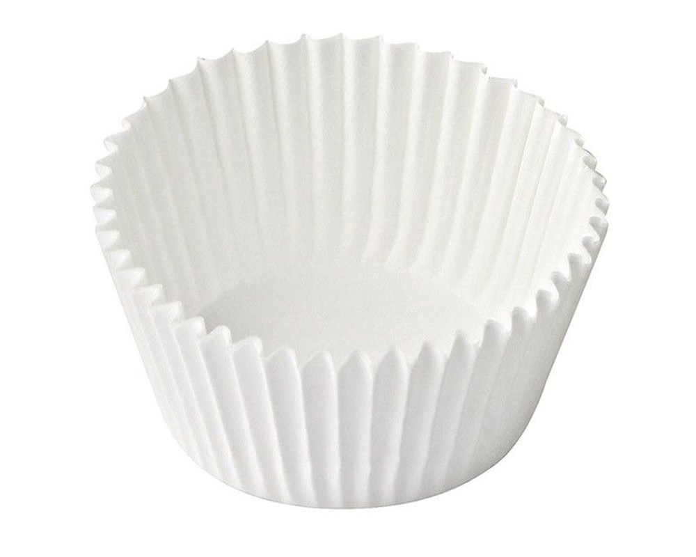 Gebckkapseln weiss O 24 x 18 mm- 1000 Stk-