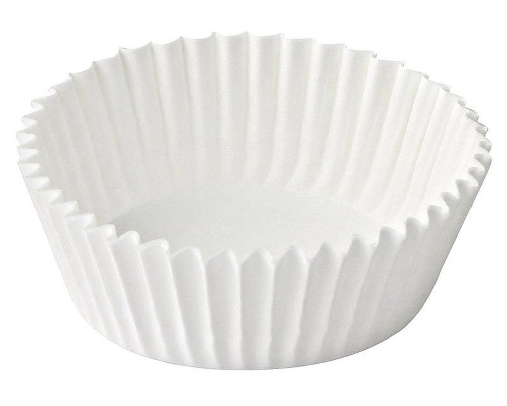 Gebckkapseln weiss O 60 x 27 mm- 1000 Stk-