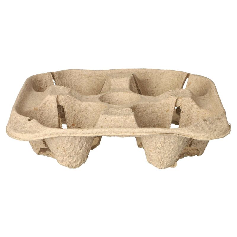 Getrnkehalter Tragetablett Becherhalter fr 4 Becher ToGo 20 x 20cm- 130 Stk-
