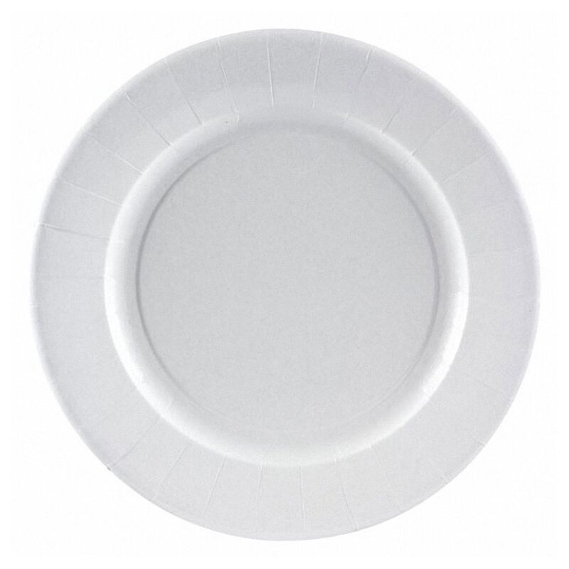 Grillteller Pappteller P29- rund 28 cm- 2 cm tief- fettdicht- 50 Stk-
