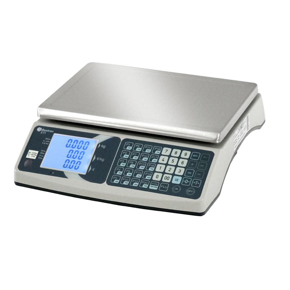 Handelswaage  ohne Hochanzeige  Kapazitt 15 Kg  Przision 2-5 g