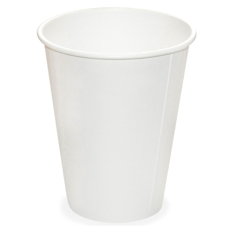 Heiss- und Kaltgetrnkebecher Pappbecher weiss 350ml 420ml- O 90mm- 50 Stk-