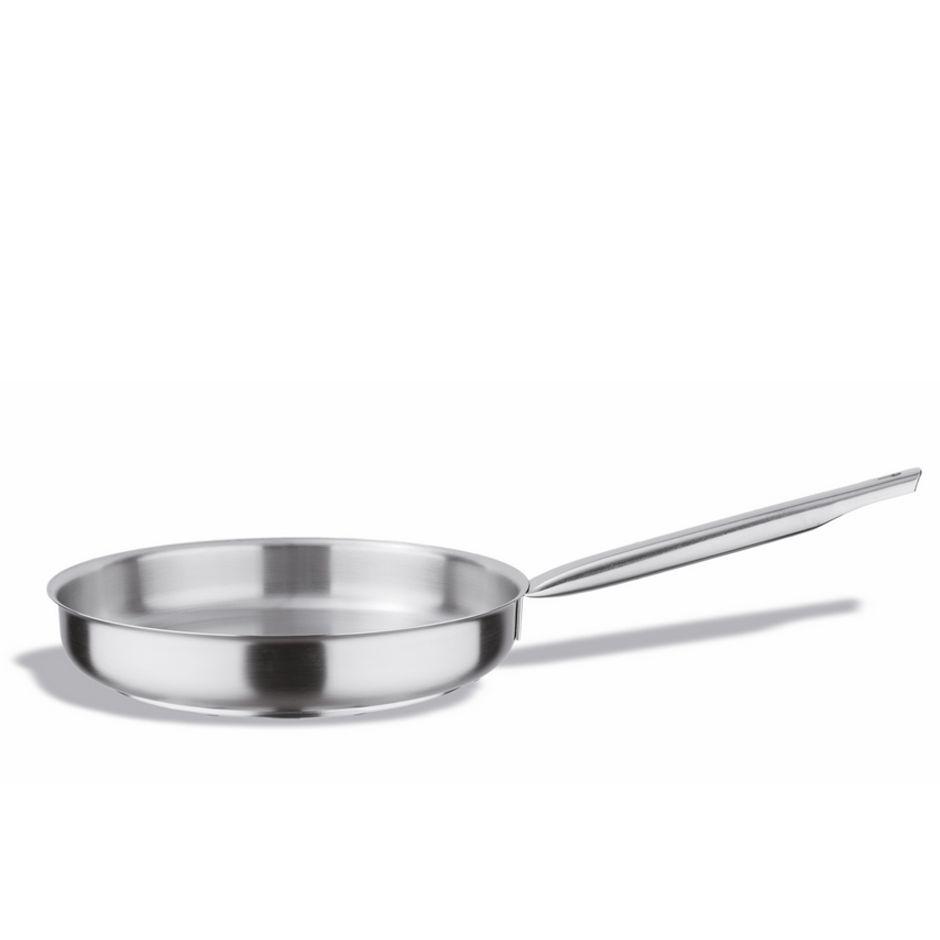 Hochrandpfanne  Edelstahl  Durchmesser 30 cm  Hhe 6 cm