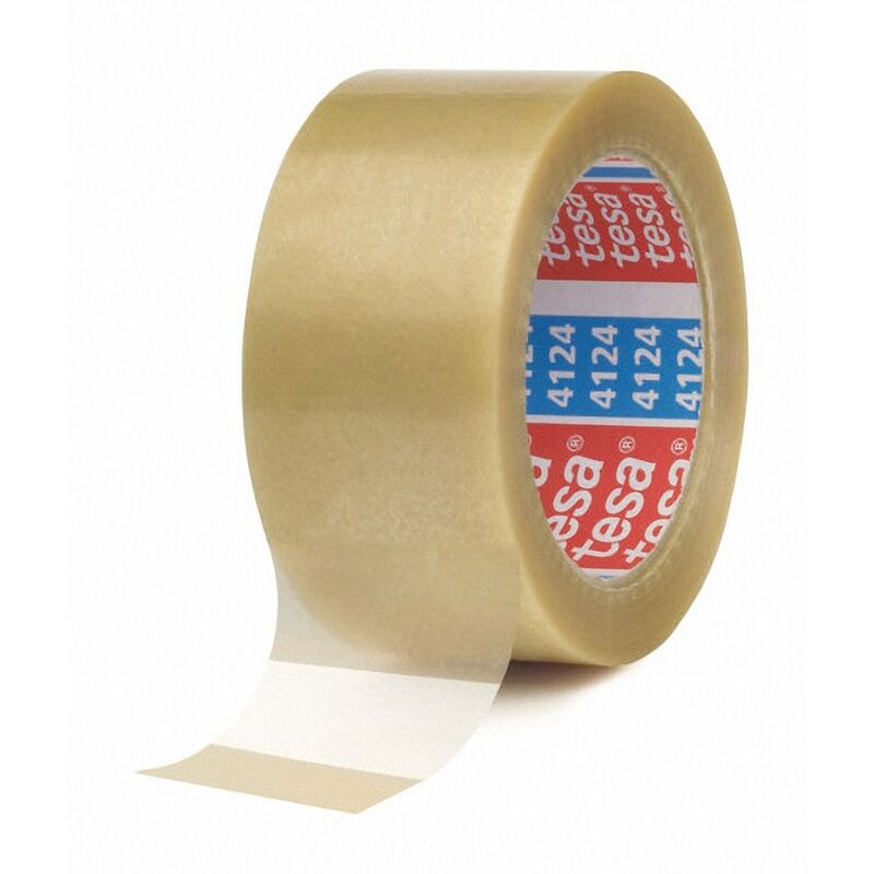 Klebeband tesapack 4124- TOP-PVC- 50mm x 66m- transparent
