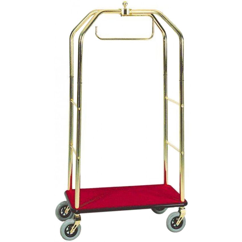 Kofferwagen  Kleiderstnder  Messing Stahl