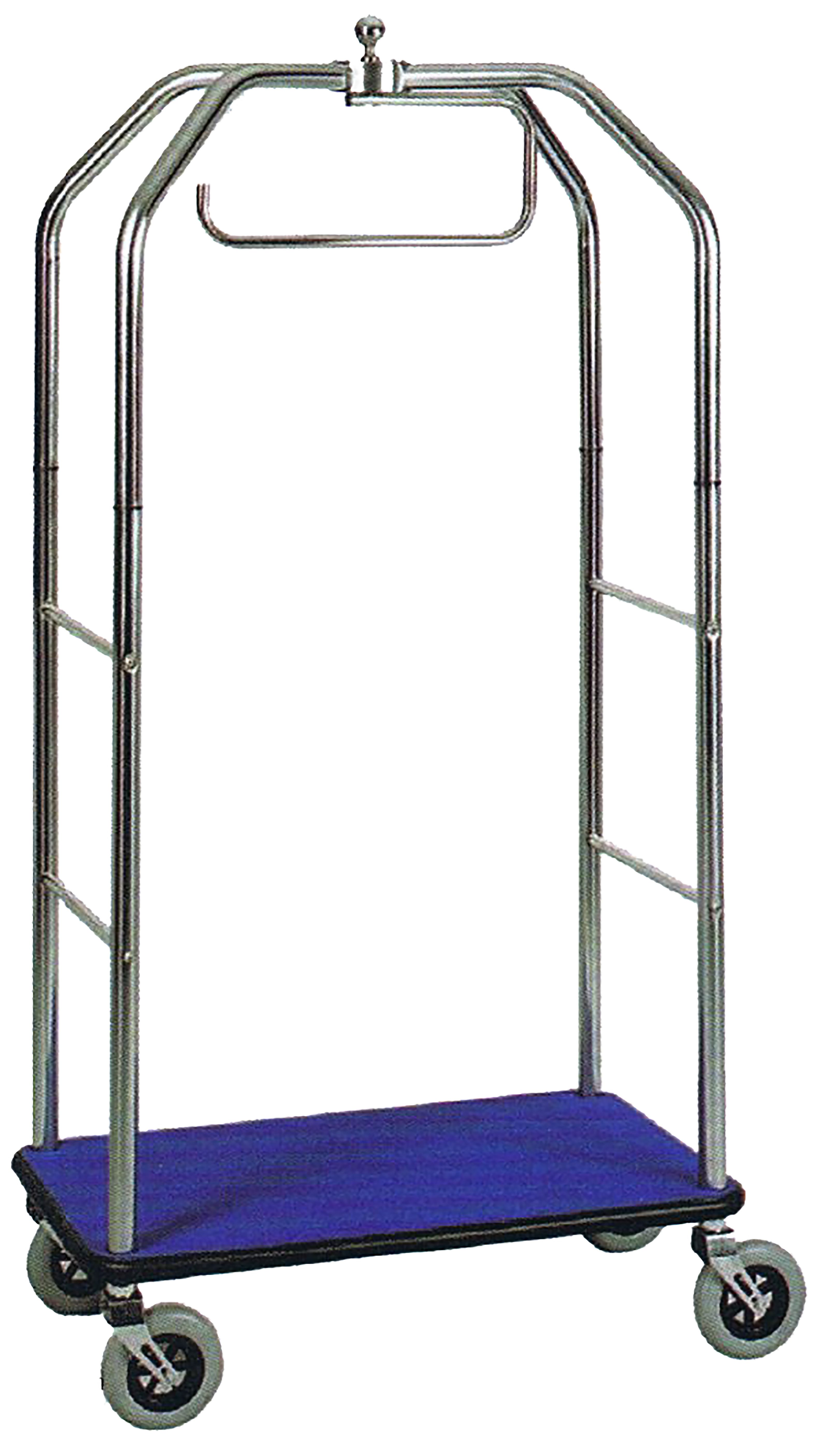 Kofferwagen - Kleiderstnder - verchromter Stahl