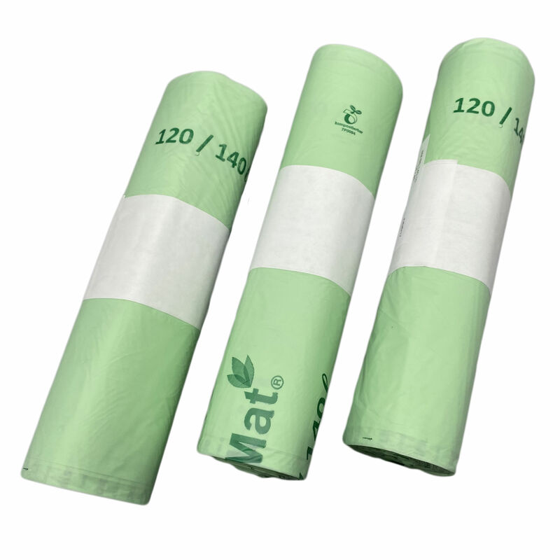 kompostierbare Bioabfallbeutel 120L - 140L 88x130cm- 10 Stk-