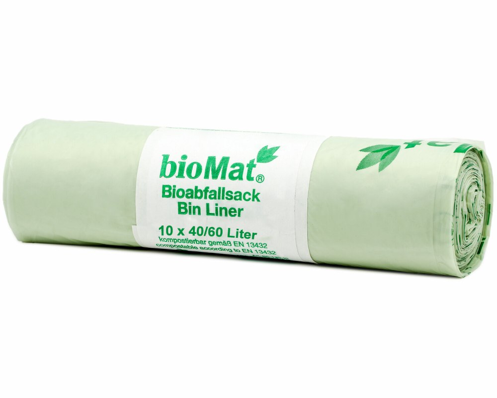 kompostierbare Bioabfallbeutel 40-60L 61x80cm- 10 Stk-