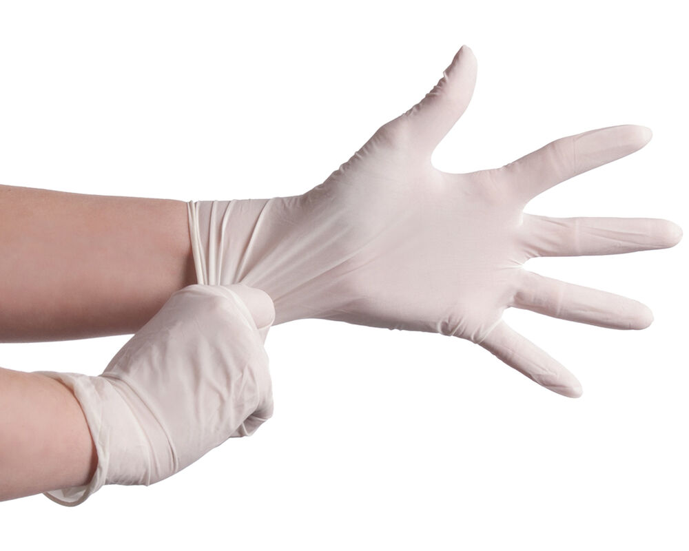 Latex Einweghandschuhe gepudert Grsse XL- 100 Stk- unter Putzen und Reinigen / Handschuhe