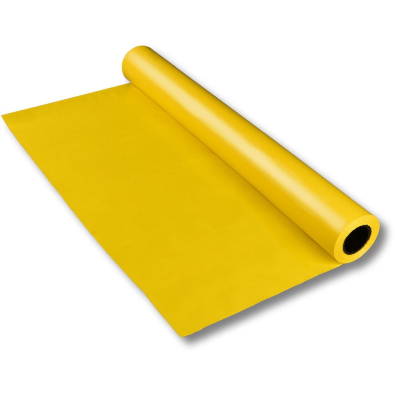LDPE-Folie Dekofolie Tischdecke- gelb opak- 2300mm x 50m- 100my