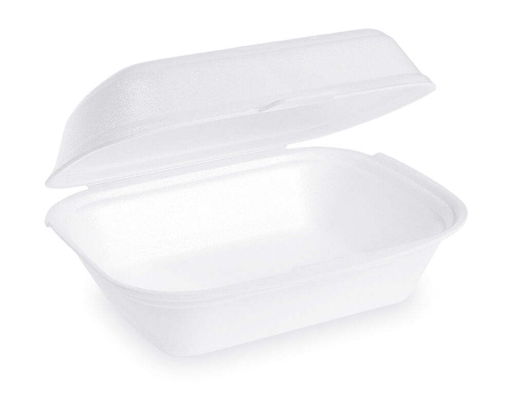Menbox Lunch-Box weiss 185x133x75 mm geschumt- einteilig- 125 Stk-