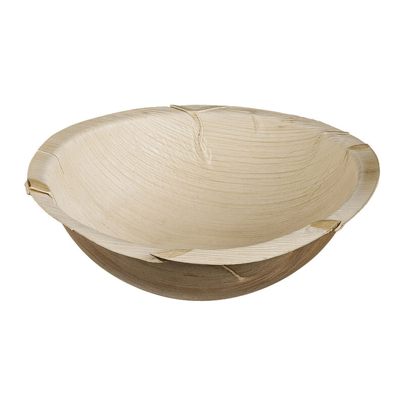 Palmblattschale TESSERA O 22 cm 1250ml rund- 10 Stk-