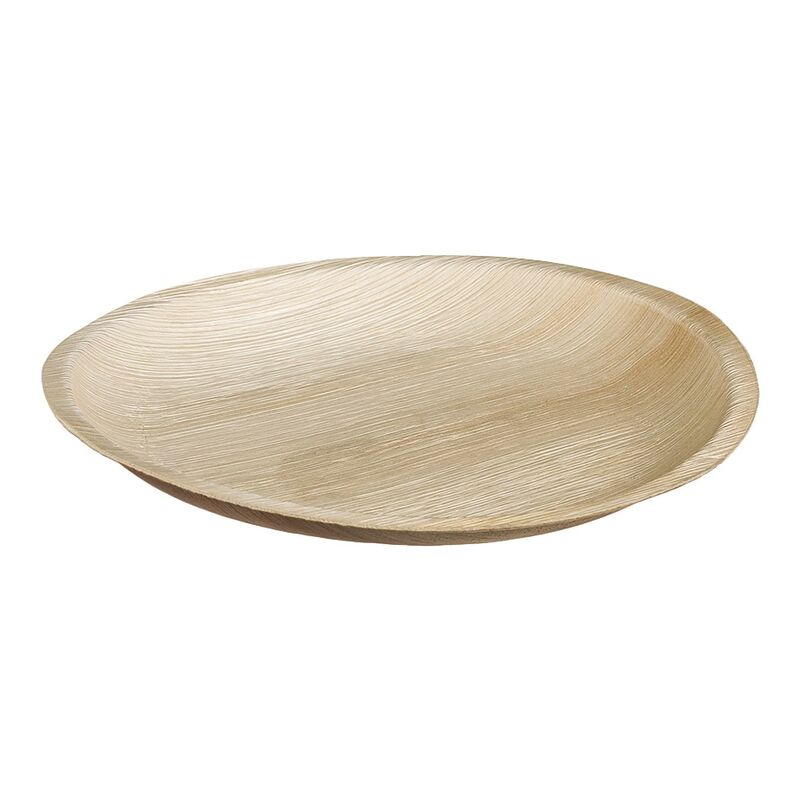 Palmblatttelller TESSERA O 23 cm rund- 25 Stk-