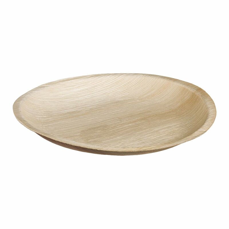 Palmblatttelller TESSERA O 25 cm rund- 25 Stk-