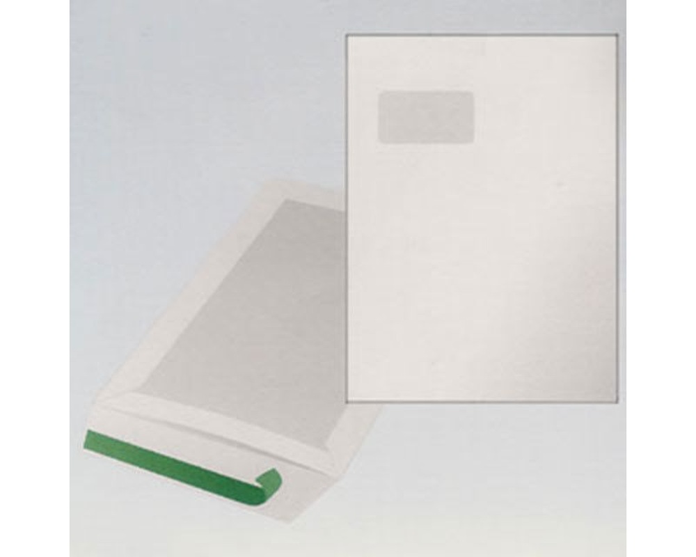 Papprckwandtaschen Kartonrckwandtaschen C4 229x324mm MF- weiss- 50 Stk-